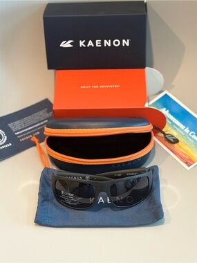 Kaenon Hodges Matte Black (Gun) - Sunglasses with Dark Lenses - See description